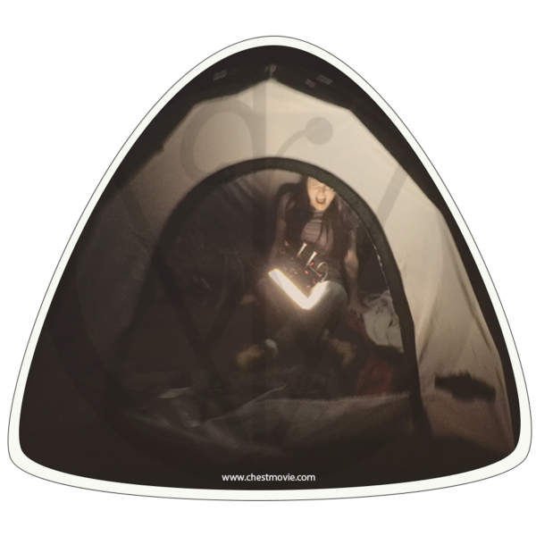 CHEST 3x3 Die-cut Tent Sticker