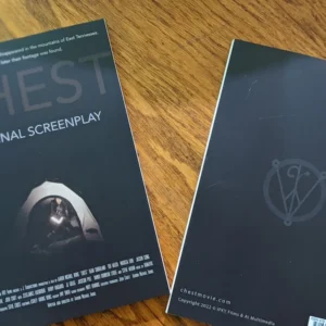 CHEST Printed Screenplay book
