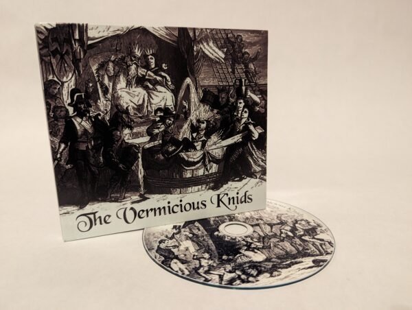 Vermicious K'nids - Self Titled Album - Front + Disc