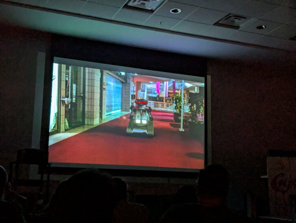 Scene from Chopping Mall