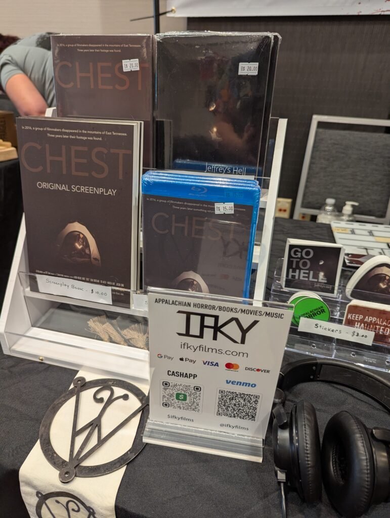 The IFKY product booth