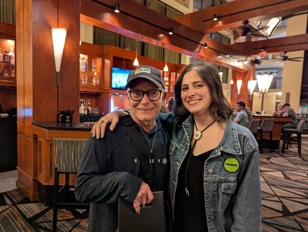 Brian Bremer and Ashlee Cunningham at Frankencon 2025
